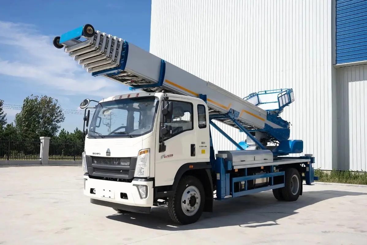 定城镇专业的云梯车出租